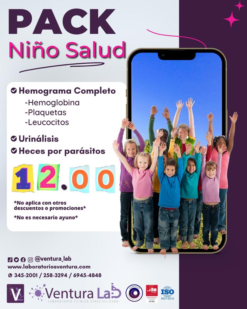 Paquete niño salud